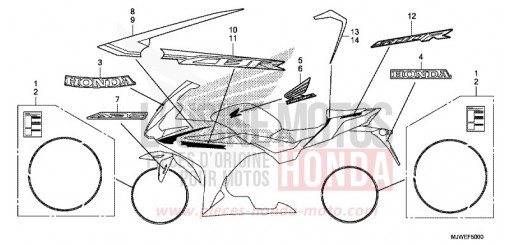 MARK (1) CBR500RAG de 2016